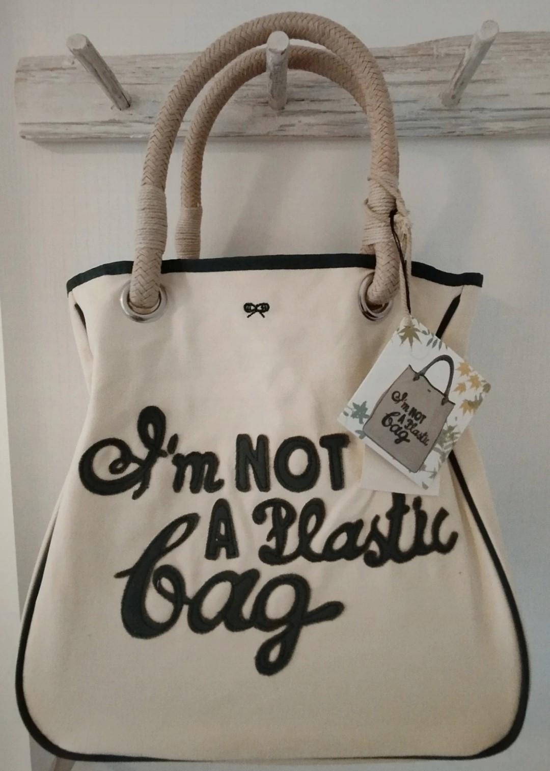 I'm NOT a Plastic bag エコバッグ I'm Not A Plastic Bag - Etsy