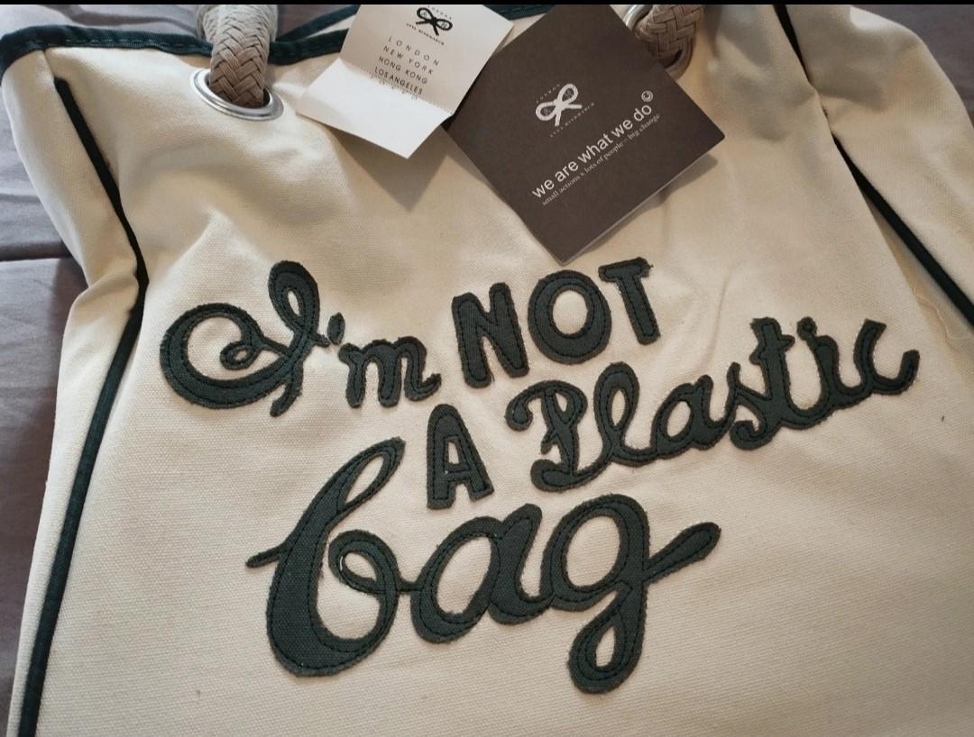I'm NOT a Plastic bag エコバッグ I'm Not A Plastic Bag - Etsy