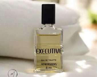 Atkinsons Executive Eau de Toilette Edt 8 ml Splash Miniature Men's Perfume Rare Vintage 1972