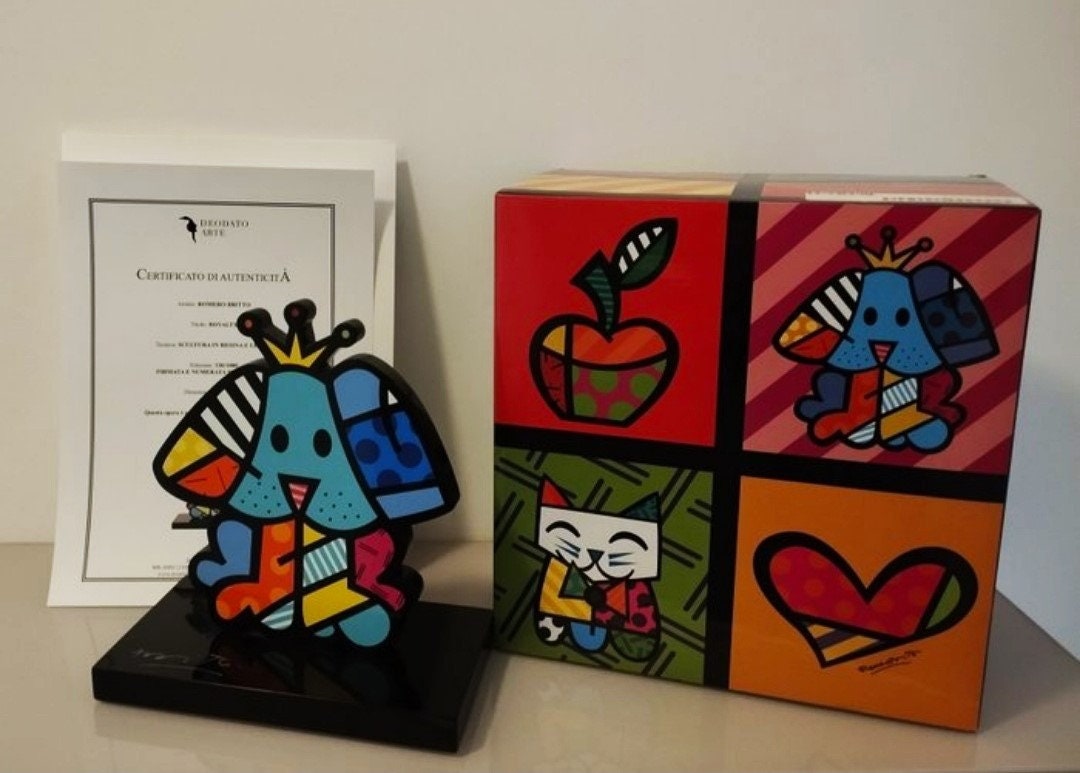 Romero Britto - Royalty Limited Edition - Etsy