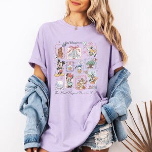 Comfort Colors® Vintage Mickey Disneyworld Shirt, Retro Mickey & Friends Shirt, Disney 2026 Trip, Walt Disneyworld Tee, Disneyland Vacation image 7