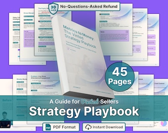 Vinted Guide Reselling Playbook For Resellers Vinted Business Sales And Profit Decisions PDF Digital Download Business Analytics Blueprint