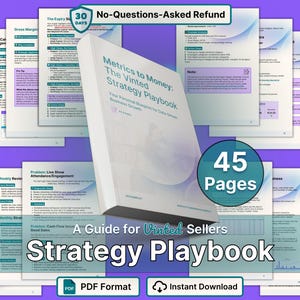 Vinted Seller Guide Reselling Playbook Data Driven Metrics To Money Business Analytics Sales Profit Growth For Resellers PDF Blueprint