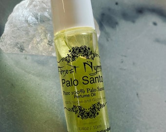 100% Pure Palo Santo perfume oil