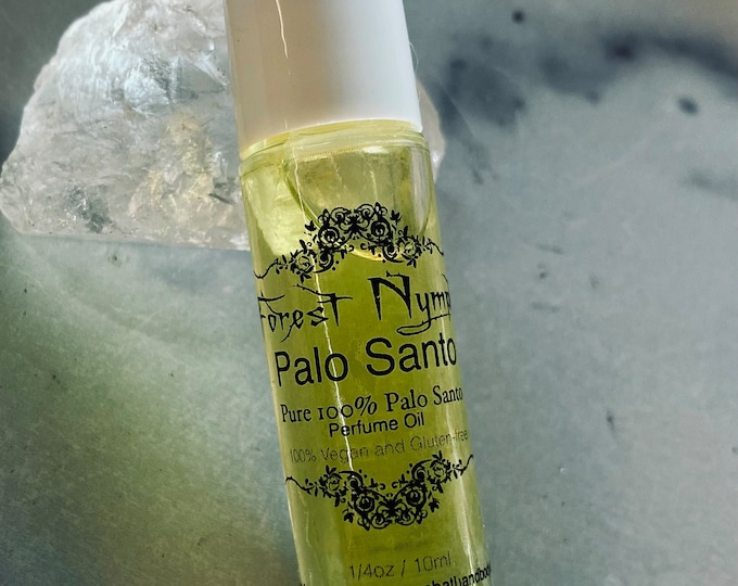 100% Pure Palo Santo perfume oil