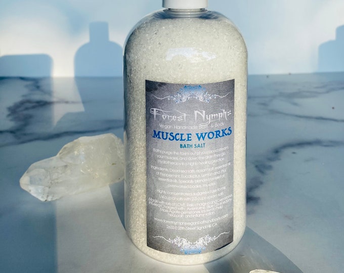 Muscle Works   Therapeutic Bath Salts