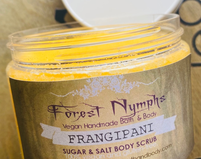 Frangipani Sugar Salt Body Scrub