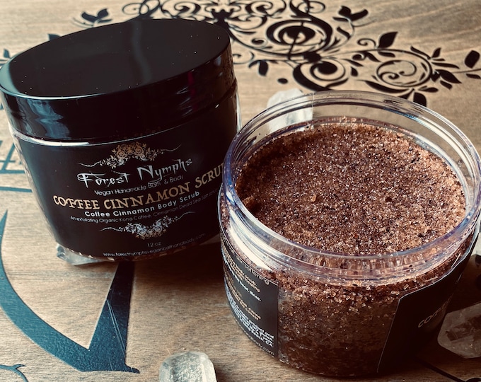 Coffee  Cinnamon Salt Body Scrub
