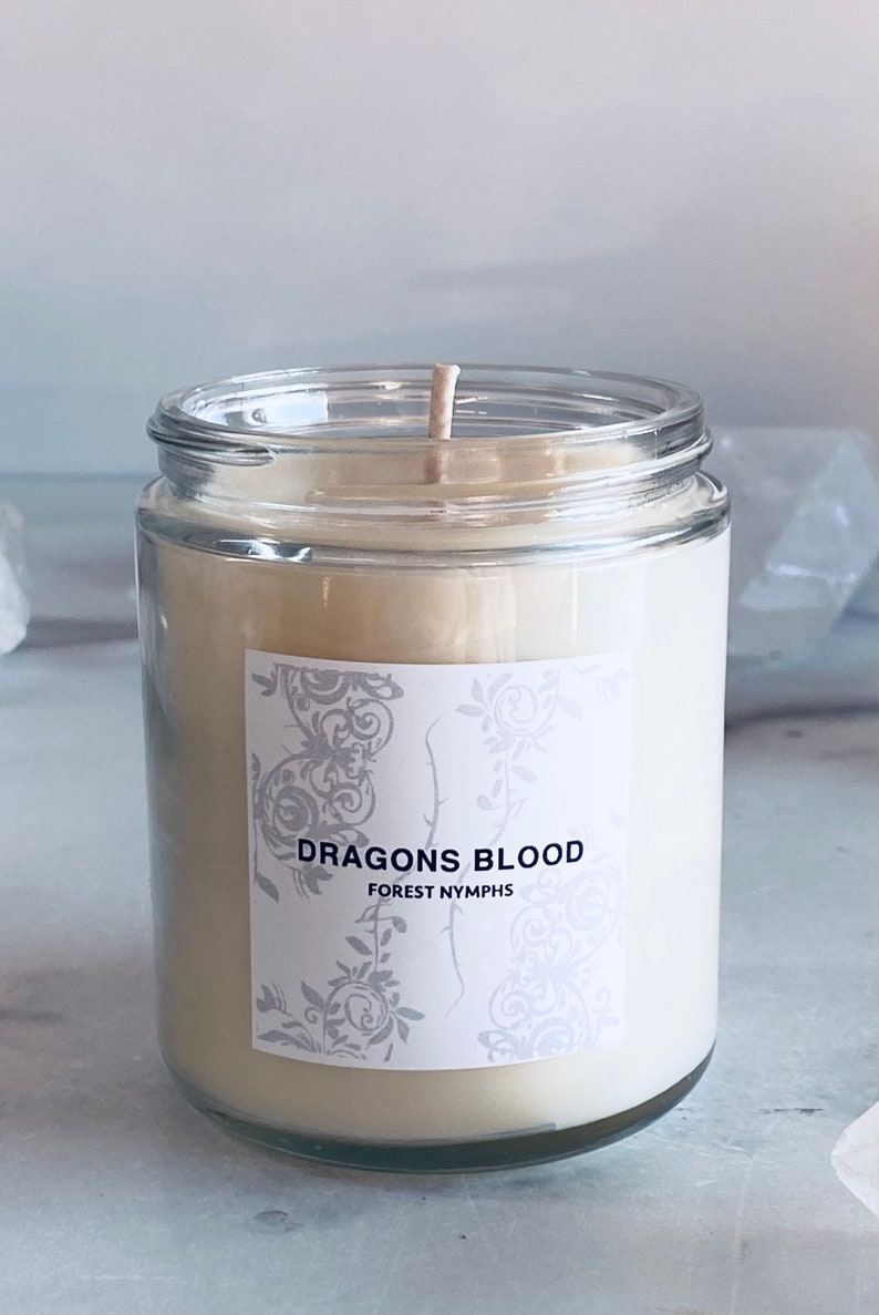 Dragons Blood Gemstone Candle image 1