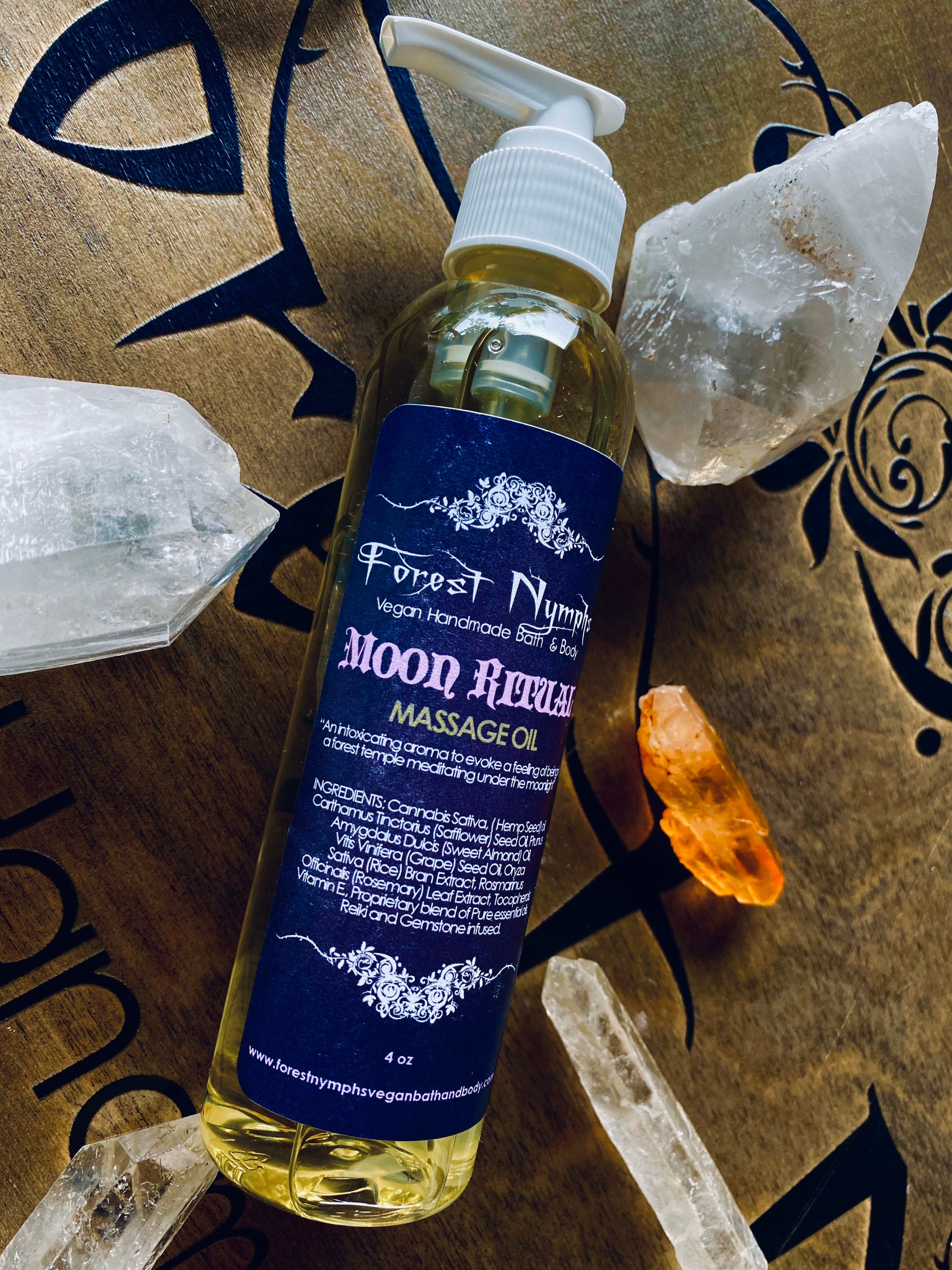 Moon Ritual 6oz Massage Oil