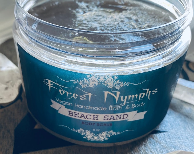 Beach Sand  Salt Body Scrub