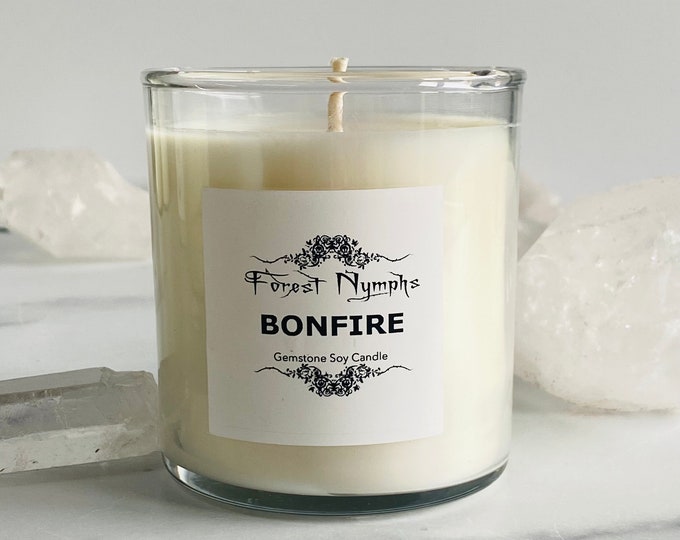 Bonfire Gemstone Candle