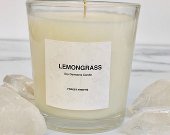 Lemongrass Gemstone Candle