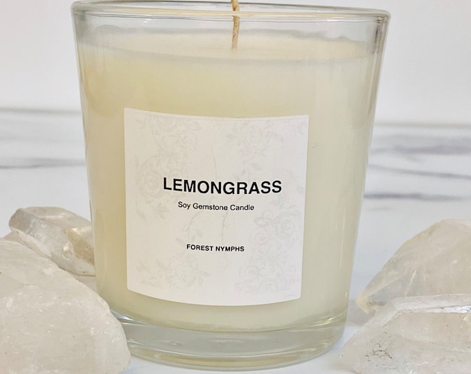 Lemongrass Gemstone Candle