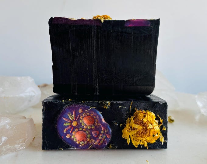 Black Veil Sugar Skull Soap