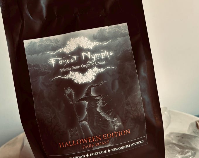 Halloween Brew  Organic Coffee Crystal infused