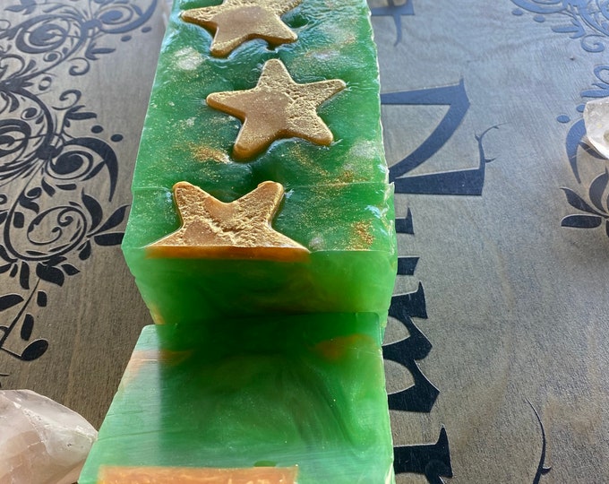 Tree Top Star Soap