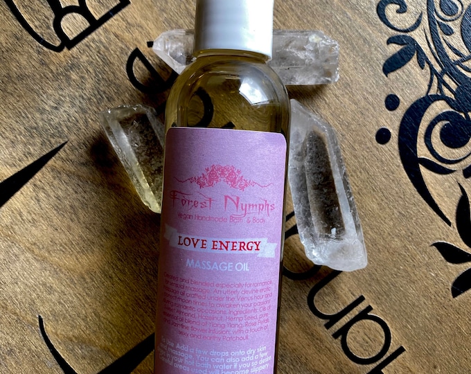 LOVE ENERGY Massage Oil 6oz