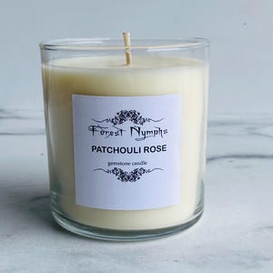 Patchouli Rose Gemstone Candle
