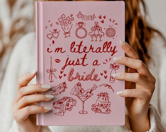 Wedding Planning Personalized Hardcover Journal | Wedding Planner Notebook