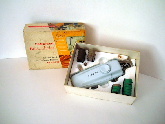 オーク04 Singer Vintage Professional Buttonholer for Slant Needle Zig-zag