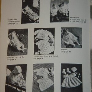 Baby Fashions to Knit and Crochet by Beehive Patons Patterns Book No 133 Pre-owned image 5