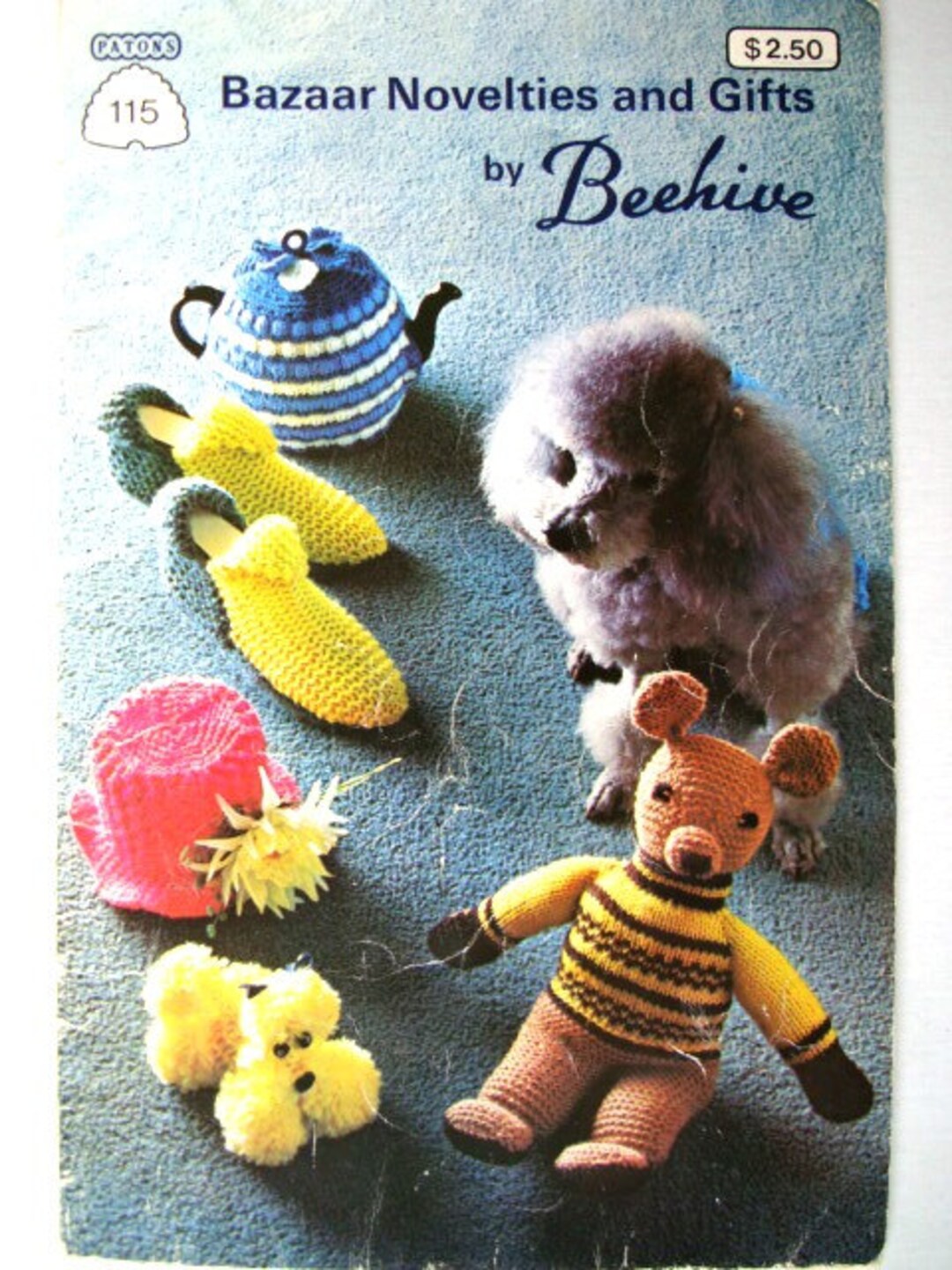 Bazaar Novelties and Gifts Pattern Booklet by Patons Beehive No 115 ...