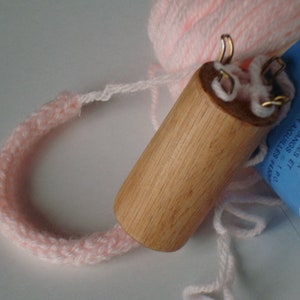 Knitting Nancy Corking Set Knitting Spool Strickliesel Tricotin Peg Knitter Spool Knitter Knitting Knobby Bizzy Lizzy image 3