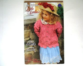 Modelli di maglia per bambini Little Darlin di Beehive Numero 680 taglie 2 10 Modello di maglia Maglione Pullover Cardigan Fair Isle Charted