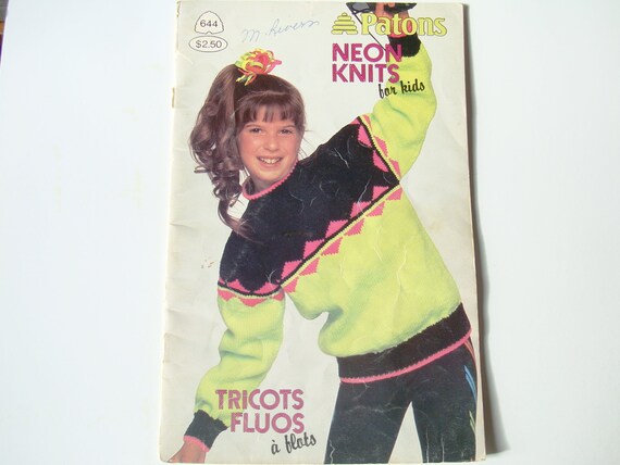 Neon hotsell knit jumper