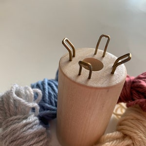 Knitting Nancy - Corking Set - Knitting Spool - Strickliesel - Tricotin - Peg Knitter - Spool Knitter - Knitting Knobby - Bizzy Lizzy