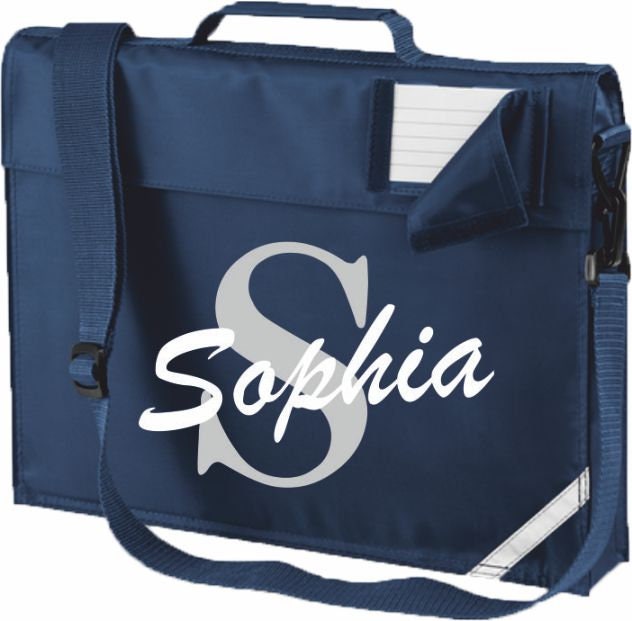 Borsa Libro Personalizzata Junior Con Cinturino Iniziale Ragazzi - Foto 3