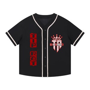 TIP RAT Baseballtrikot mit Knöpfen