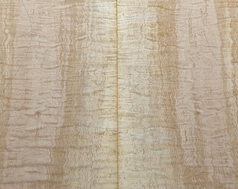 Figured 5A Flat Sawn Flame Wood Billet for Guitar Top, or Crafts