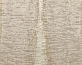 Flame Maple Guitar Top Billet: Figured Wood for Electric/Acoustic Instruments