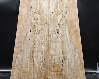 Ahorn Gitarre Droptop Billet: Geflammte Fuddleback Holzbearbeitung CNC