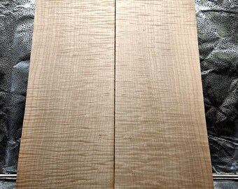 Flame Quilted Maple Guitar Wood for CNC Droptop Luthier Building Engraving Craft Burning DIY Projects Figured and Woodworking