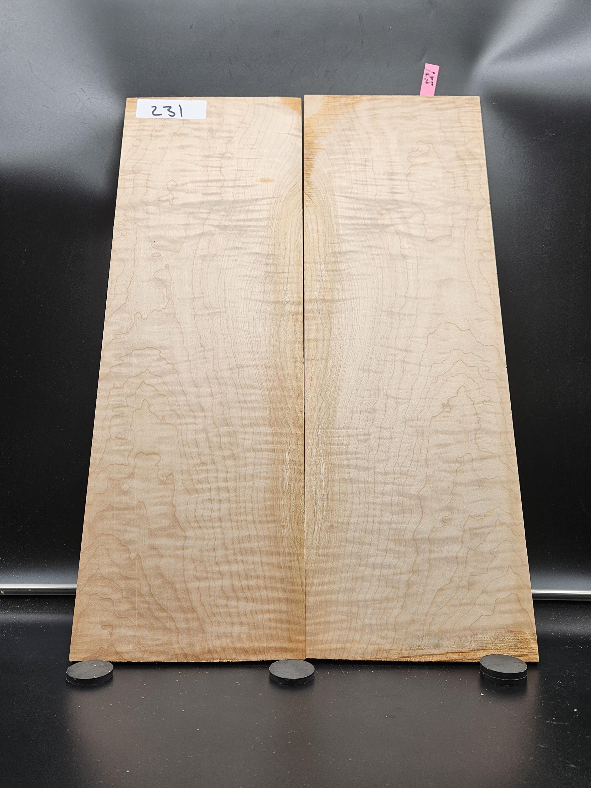 Quilted Maple Guitar Top Premium Flame Figured Wood for CNC Engraving DIY Guitar Building Custom Crafting and Woodworking Projects