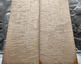 Quilted Flame Maple Guitar Top Wood for Custom Joinery Laser Engraving DIY Guitar Building Crafting Woodworking Projects Fine Wood