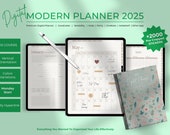 All-in-One Digital Planner 2025, Digital Planner, Weekly, Daily Planner, Digital Goodnotes Template, Notability, iPad & Android Planner