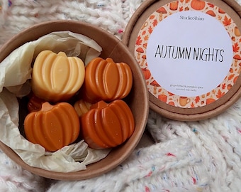 Pumpkin Wax Melts | Fall Wax Melts | Pumpkin Season | Autum Wax Melts | Wax Melts | Pumpkin Spice | Gingerbread Scented | Fall Wax Melts