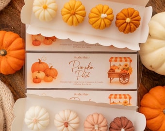 Pumpkin Wax Melts, Pumpkin Spice, Autumn Wax Melts, Wax Melts, Cinnamon scented, Boo Basket, Gift Set, Fall Wax Melts, Spooky Season