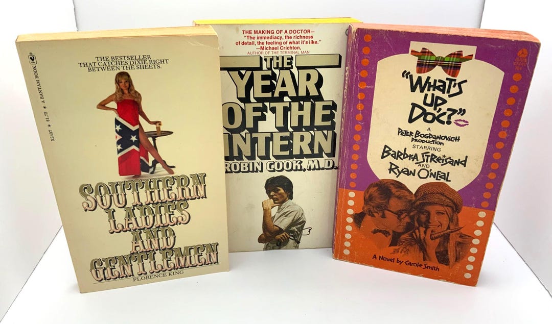 Set of 3-vintage 1970's Paperbacks-bantam Books-avon Publishing ...