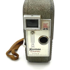 Vintage Movie Camera Keystone Capri 8mm Prop Home Decor