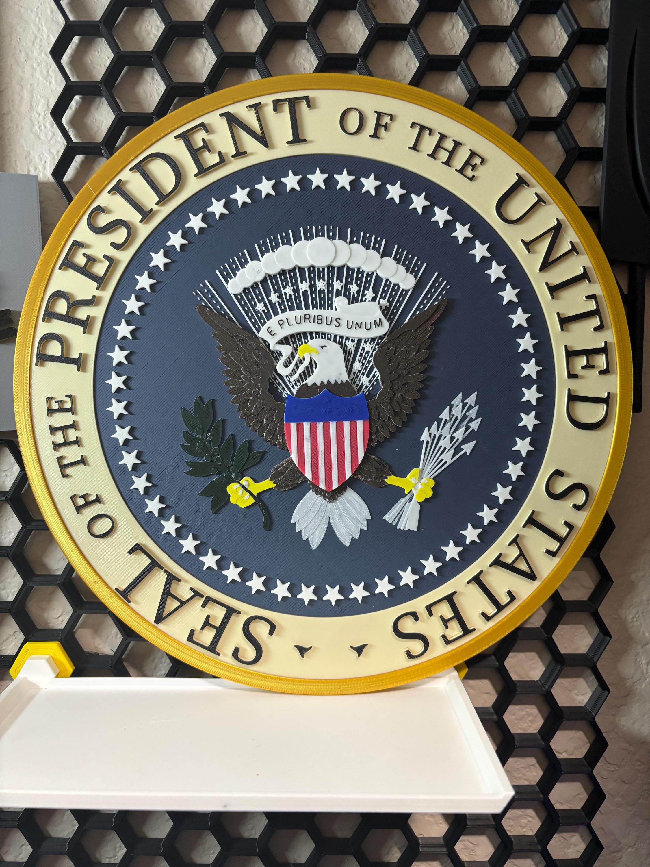 The Great Seal of the United States Plate - Etsy
