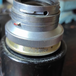Vintage Soviet Lens Jupiter-8 1:2 f=5cm Contax Kiev Mount – USSR Rangefinder Camera Lens – Classic Sonnar Style 50mm f2 rare find