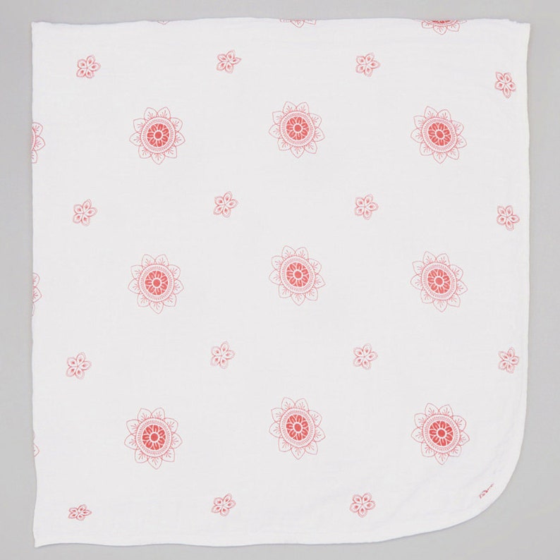 Double Layer Muslin Blanket 47x47 swaddling Etsy