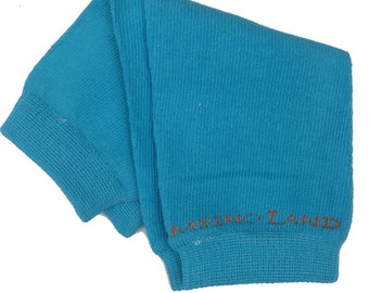 Organic Baby Leg Warmers Teal