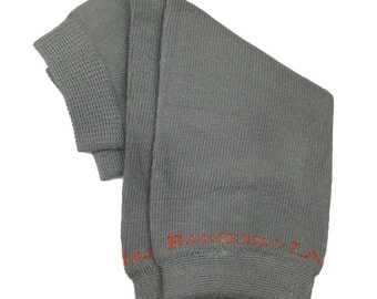 Organic Newborn Leg Warmers Gray Solid