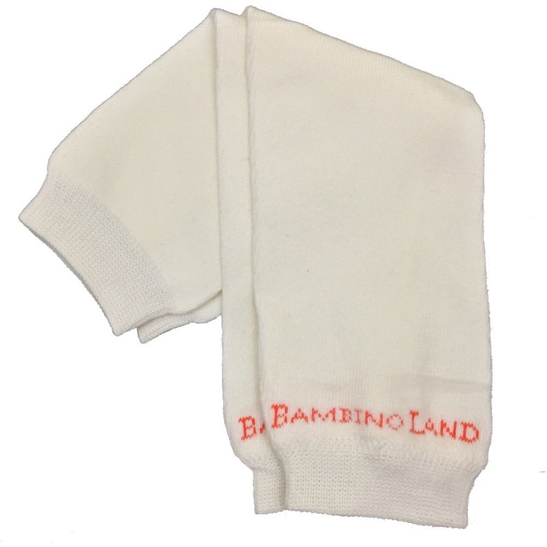 Natural Bambino Land Leg Warmers Solid Color